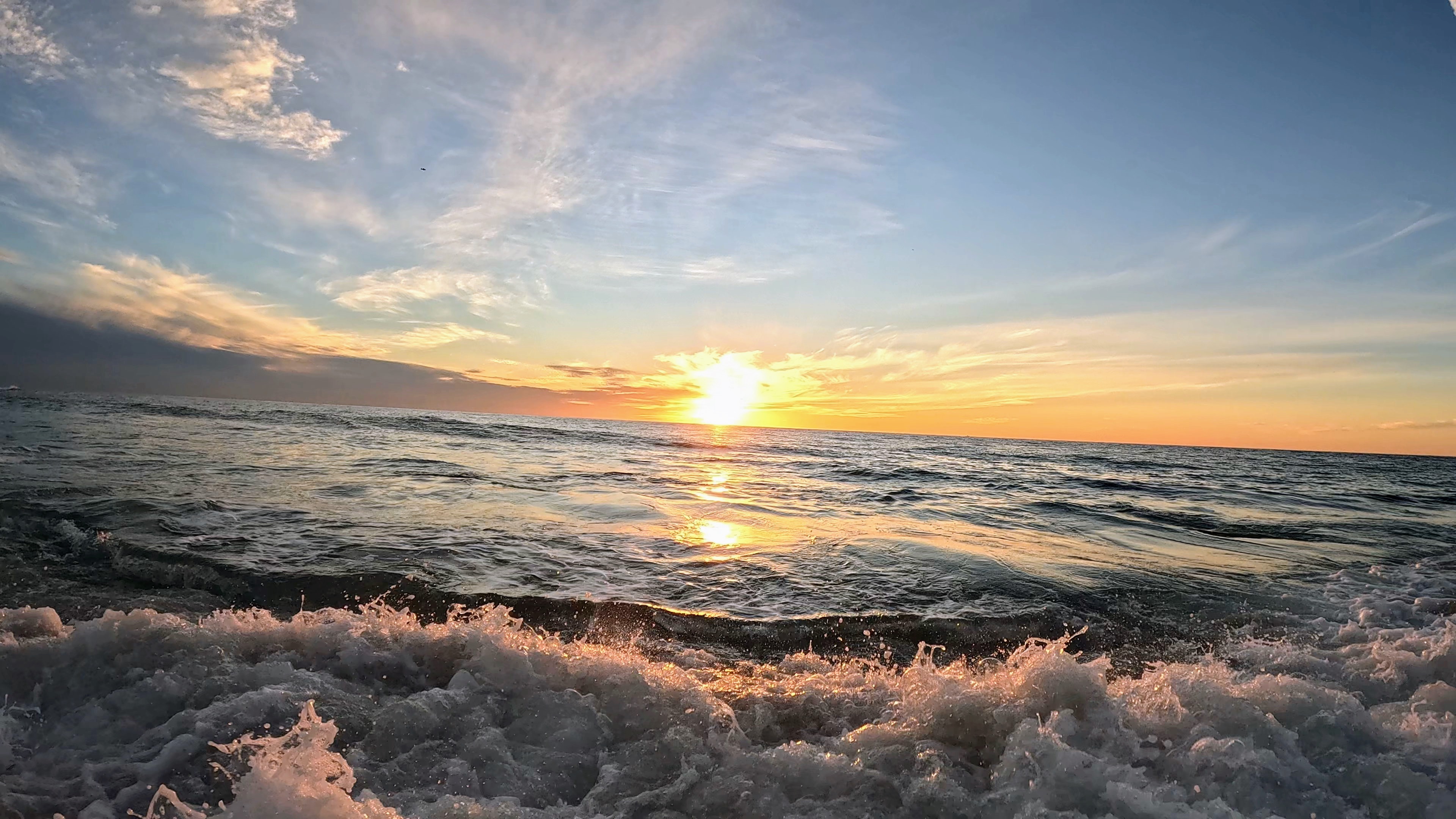 Sunset over the Pacific